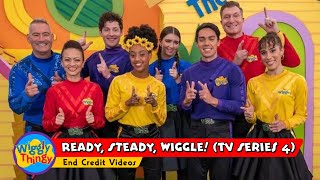 WigglyThingy  Ready Steady Wiggle TV Series 4  End Credit Videos [upl. by Nnaeiluj34]