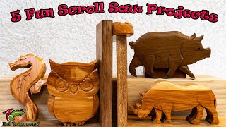 5 scroll saw projects Scroll saw projects that sell [upl. by Dworman]