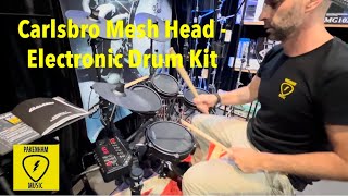 Carlsbro MeshHead Electronic Drum Kit Sounds Like [upl. by Cristine798]