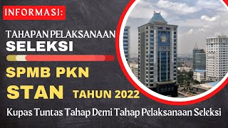 PKNSTAN  Tahapan Seleksi SPMB PKNSTAN 2022  informasi SPMB 2022 [upl. by Lashonda]