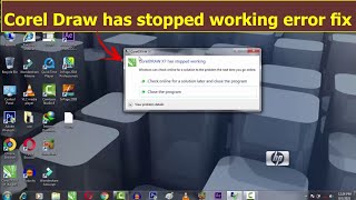 coreldraw has stopped working windows 7810coreldraw has stopped working 2021 [upl. by Annemarie110]