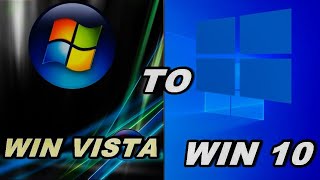 Windows vista transformed into windows 10 [upl. by Mcnamee]