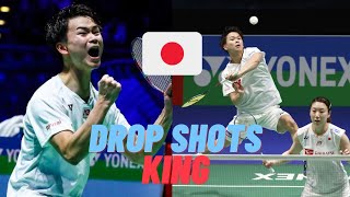 Yuta Watanabe  Drop Shots King  Badminton trickshots 2021 [upl. by Silvanus880]