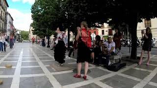 Flamenco Dancers in Granada Spain [upl. by Llennod]