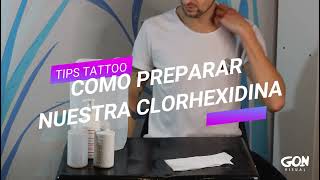 COMO PREPARAR NUESTRA CLORHEXIDINA [upl. by Carmelia]