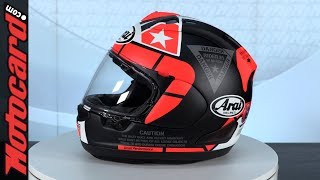 Unboxing casque moto Arai RX7V Maverick Viñales 25 [upl. by Almallah]