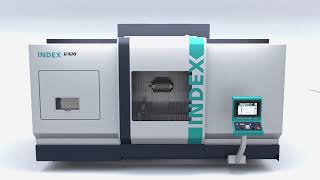 DrehFräszentrum INDEX G420  Drehen und Fräsen in neuen Dimensionen [upl. by Bethesde798]
