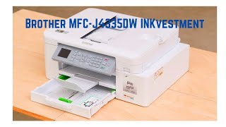 Brother MFCJ4335DW INKvestment tank all in one printer [upl. by Thalassa976]