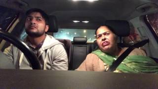 Road Rules Sammy With Mom  Punjabi Funny Video  Latest Sammy Naz [upl. by Richelle34]