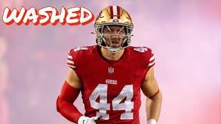 49ers FB Kyle Juszczyk is Washed [upl. by Ahsinan]