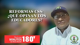 Educadores Veraguenses rechazan la ley de la CSS tal y como está redactada Maestro Iván Rodríguez [upl. by Locke503]