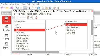 Introduction to Databases LibreOffice Base Tutorial [upl. by Sucramad]