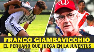 EL PERUANO QUE JUEGA EN LA JUVENTUS DE ITALIA MELGAR VA POR JORGE LUIS PINTO [upl. by Sanalda]