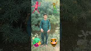 Upin ipin head to dancing frog jokergorillaamp red dame tu cosita  magic vfx 😀😀 [upl. by Lamson]