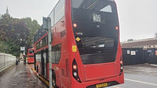 a Journey on Route 405 Purley Hospital To Park Street SK70BVGHT26 [upl. by Htebasyle389]