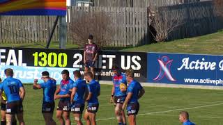 2018 HDC Round 8  Mackay Cutters vs Sunshine Coast Falcons 1st Half [upl. by Ddej]