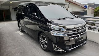 In Depth Tour Toyota Vellfire 2nd Gen Facelift 2018  Indonesia [upl. by Robinia]