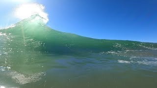 Bodyboarding en una ola de rebote  chilean Wedge  Chile POV [upl. by Ieso]