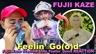 Fujii Kaze  Feelin’ Good  Fujii Kaze Stadium Live Feelin Good REACTION [upl. by Mireielle520]