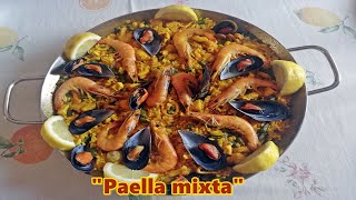 Paella mixta [upl. by Ahsercul67]