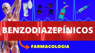 BENZODIAZEPÍNICOS DIAZEPAM MIDAZOLAM ALPRAZOLAM  SEDATIVO E HIPINÓTICOS  FARMACOLOGIA [upl. by Oicaroh]