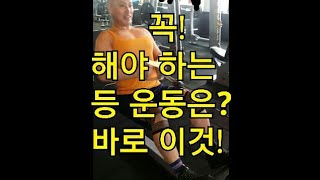 역삼각형 등 운동 색시한 등살 빼는 최고의 운동법대공개운동 효과 최고다Seated Rowinverted triangle back motion [upl. by Nivrag]