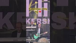 Nik Kershaw  Only You cover at Chilfest [upl. by Ellivnarg]