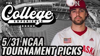 College Baseball Picks For 531  NCAA Baseball Tournament  The College Baseball Experience Ep 120 [upl. by Marice351]