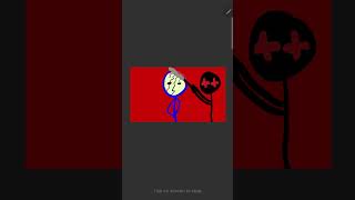 Metal bat ult ability fyp shorts animation drawing anime roblox stickman tsb [upl. by Grove]