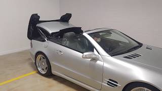 9k Mile 2006 Mercedes Benz SL500 Hardtop Operation [upl. by Neyud386]