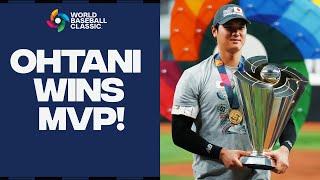 Shohei Ohtanis DOMINATING World Baseball Classic Leads Japan to title and wins tournament MVP [upl. by Ashton]