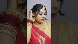 Meakup tutorial for karwachauth meakup look ❤️check description for product deatils ✨️ [upl. by Punak]