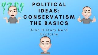 Political Ideas Conservatism the basics [upl. by Onin110]