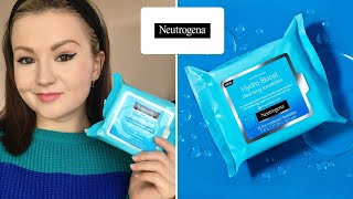 Neutrogena Hydro Boost Cleanser Facial Wipes  Review 🔵 [upl. by Walke]