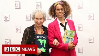 Booker Prize shared by Atwood and Evaristo  BBC News [upl. by Tucky]