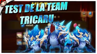 🔴 ON TEST LA TEAM TRICARU VERDEHILE  TRIPLE ICARU   Summoners War [upl. by Shurwood]