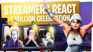 TOP 10 KILLING TWITCH STREAMERS with REACTIONS  1 Million Subscriber Celebration [upl. by Annovoj]