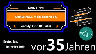 Original Yesterhits Top Ten Germany vor 35 Jahren [upl. by Ishmul]