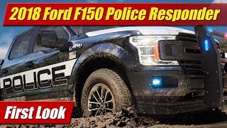 2018 Ford F150 Police Responder First Look [upl. by Bret]