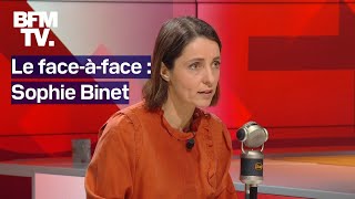 Fonctionnaires JO de ParisLinterview de Sophie Binet secrétaire générale de la CGT [upl. by Eelik115]