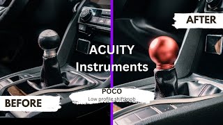 ACUITY POCO low profile shift knob  10th gen Civic Si  ACUITY instruments  Car Vlogs [upl. by Aterg]