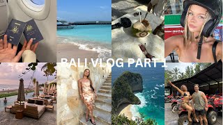 BALI VLOG  on island time  what we did in Bali Canggu amp Uluwatu  snorkelling  Nusa penida [upl. by Aivekal987]