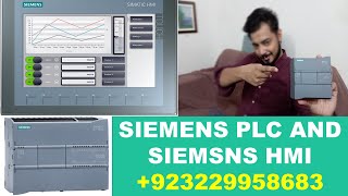 Siemens PLC and HMI  S71200 and KTP 700 HMI [upl. by Dranoel]