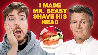 The Gordon Ramsay Sandwich That Made MrBeast Shave His Head  Scrambled [upl. by Levy47]