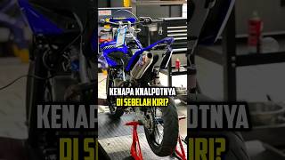 Kenapa Knalpot Yamaha WR155 di Kiri shorts otomotif [upl. by Eiclek]