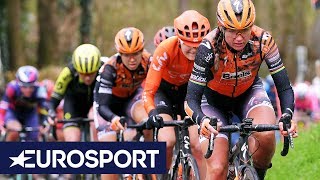 Grand Prix Le Samyn Womens Highlights  Cycling  Eurosport [upl. by Madelon994]