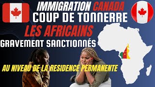 CANADA  Urgent Nouvelles mesures limitant le nombres des résidences permanentes des AFRICAINS au QC [upl. by Ennairek]