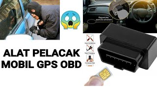 GPS TRACKER OBD MOBIL  Tanpa Ribet Tinggal Colok   Alat Pelacak  SECUMORE Car OBD II 2 [upl. by Neelyam831]