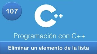 107 Programación en C  Listas  Eliminar un elemento de la lista [upl. by Hayton99]