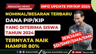 NominalJumlah Dana PIPKIP 2024 Yang Diterima Siswa Naik Hampir 80 Khusus Jenjang Ini [upl. by Gerardo754]